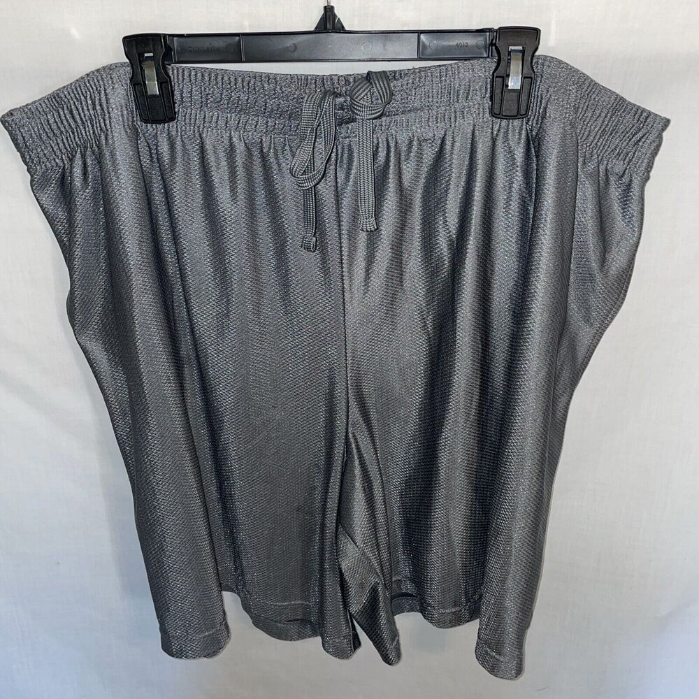 Starter Athletic Shorts Men’s Size 44 Gray Drawstring Inseam 9 Rise 14 Pockets